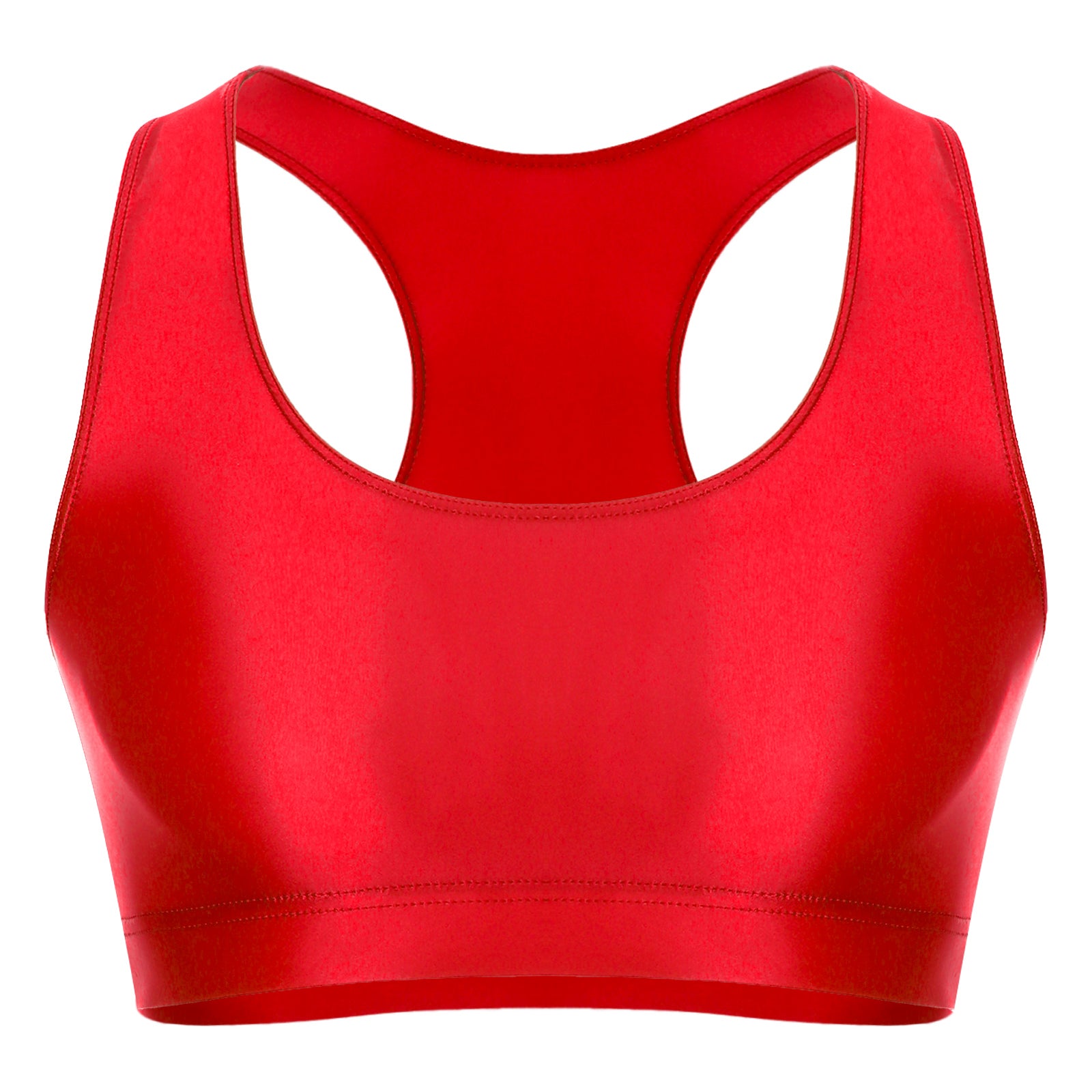 Áo Croptop Nam Thể Thao Bóng Đẹp U Neck Tập Gym Yoga