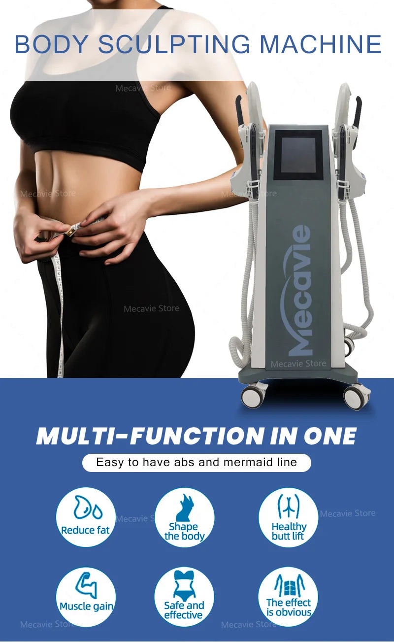 MECAVIE Non-invasive Body Machine NEO Slimming Machine Lose Weight Nova EMS Electro Muscle Stimulate Body