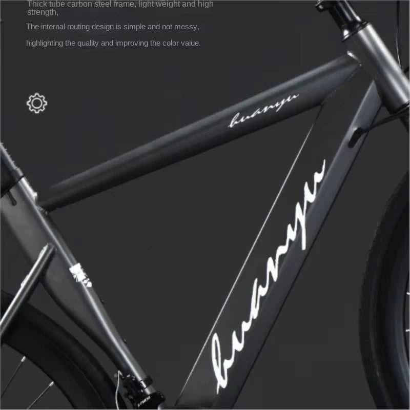 700C*40MM road bicycle hand-changing 24 speed Road Racing Bike disc brake gravel bicicleta Wind Shock Absorber Bikes male adult - Daisan Mart