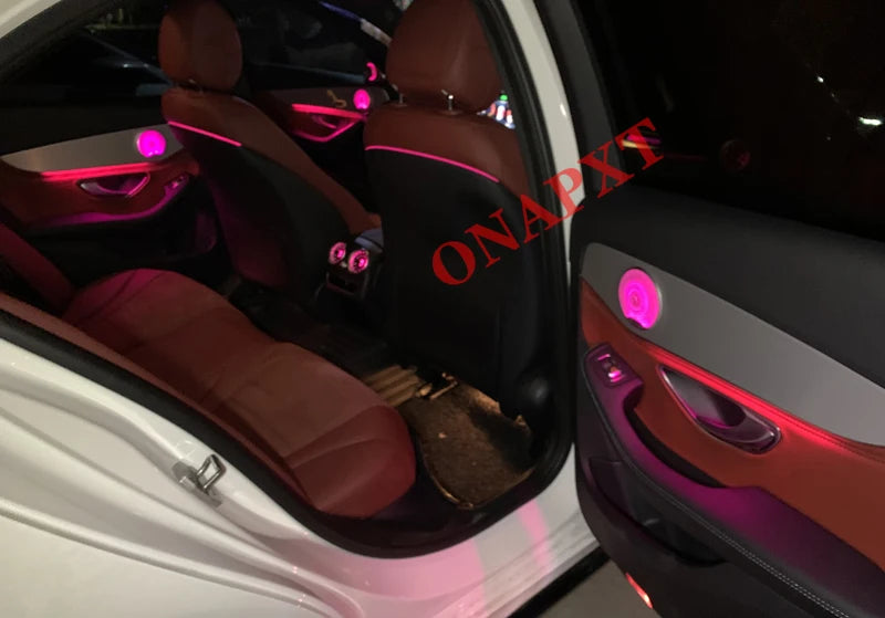 64 Color Neon LED Strip for Mercedes C/GLC Air Vents