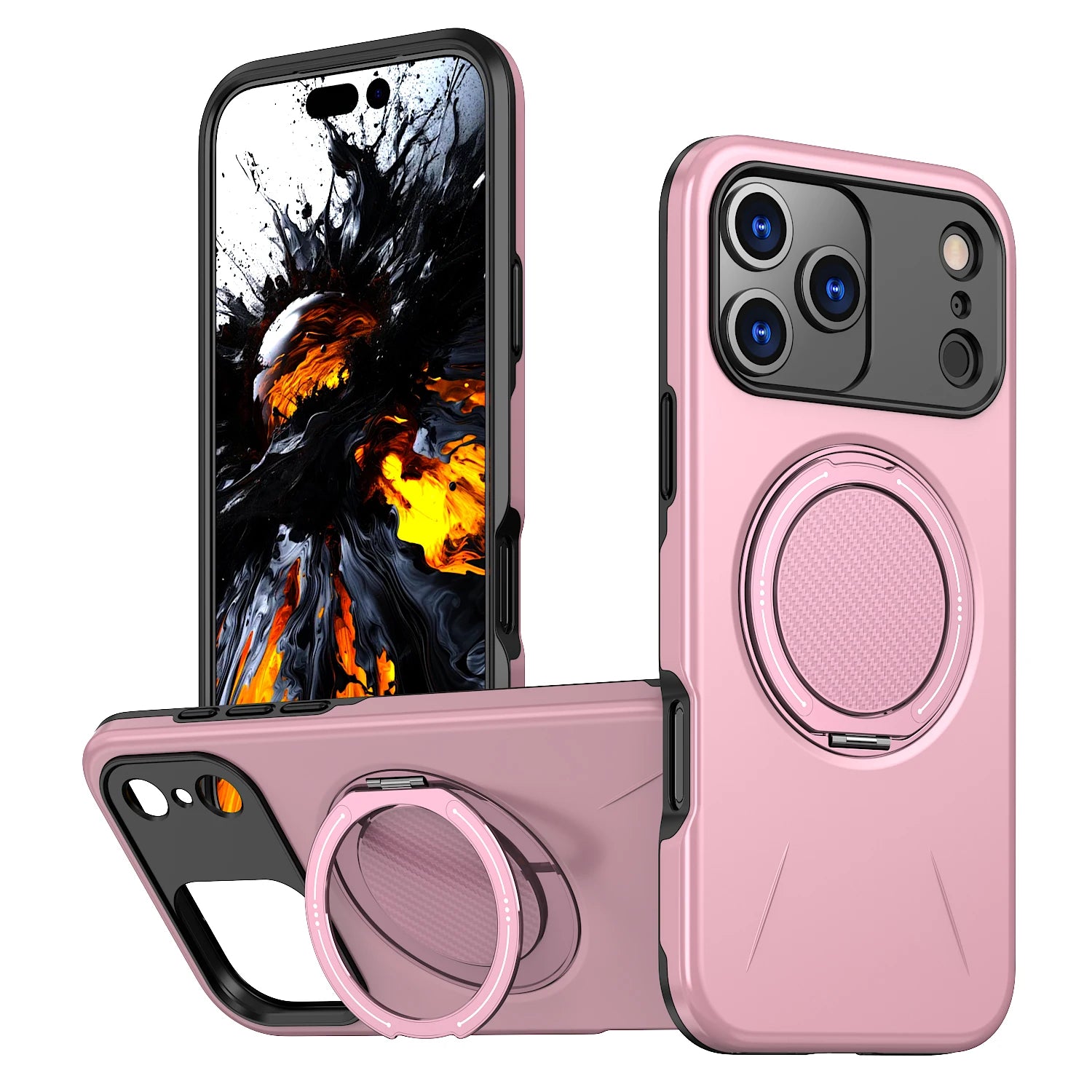 360° Magnetic Bracket Phone Case For iPhone 17 Air 11 12 13 14 15 16 17 Pro Max For Magsafe Shockproof Stand Holder Cover Funda - Daisan Mart