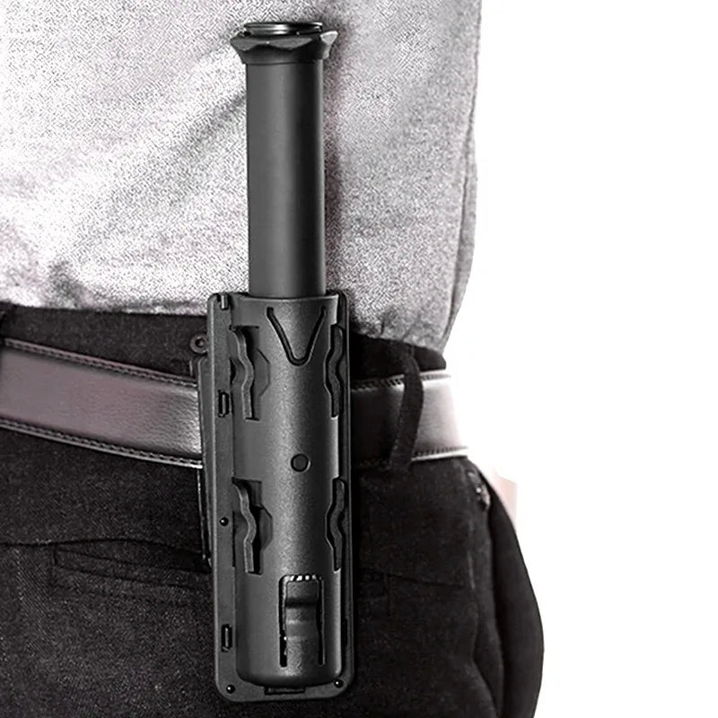 360 Degree Rotating Telescopic Baton Baton Holder Pouch Expandable Baton Holsters Retractable ABS Baton Bag - Daisan Mart