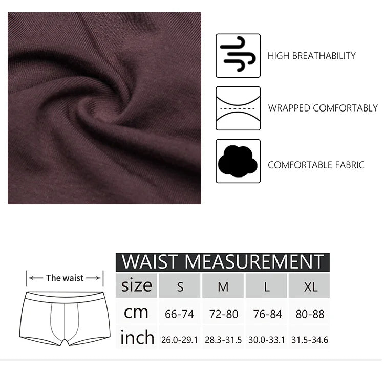 Quần Lót Nam Sexy Siêu Mỏng Sợi Tre Thoáng Khí