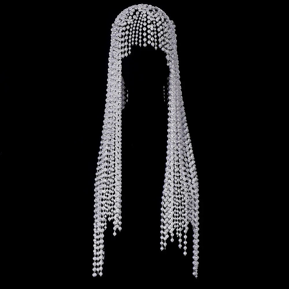 Women's Charming Retro Pearl Crown.