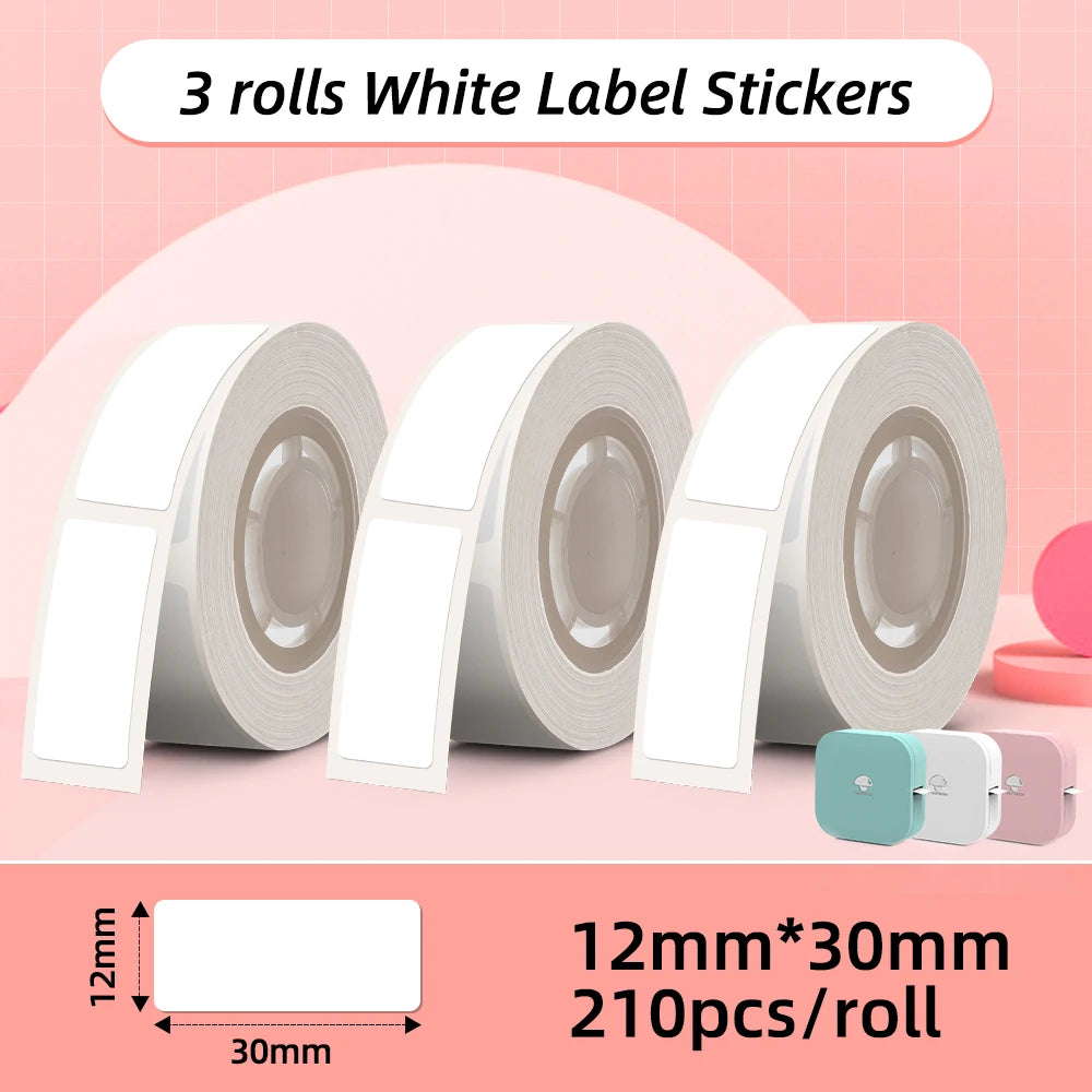 Phomemo Q30 Label Printer Mini Printer Pocket Thermal Label Maker Wireless Sticker Pocket Portable Printer Various Label Paper - Daisan Mart