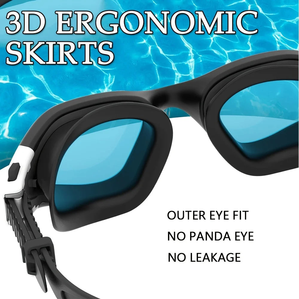 Kính bơi chuyên nghiệp chống mờ UV cho người lớn