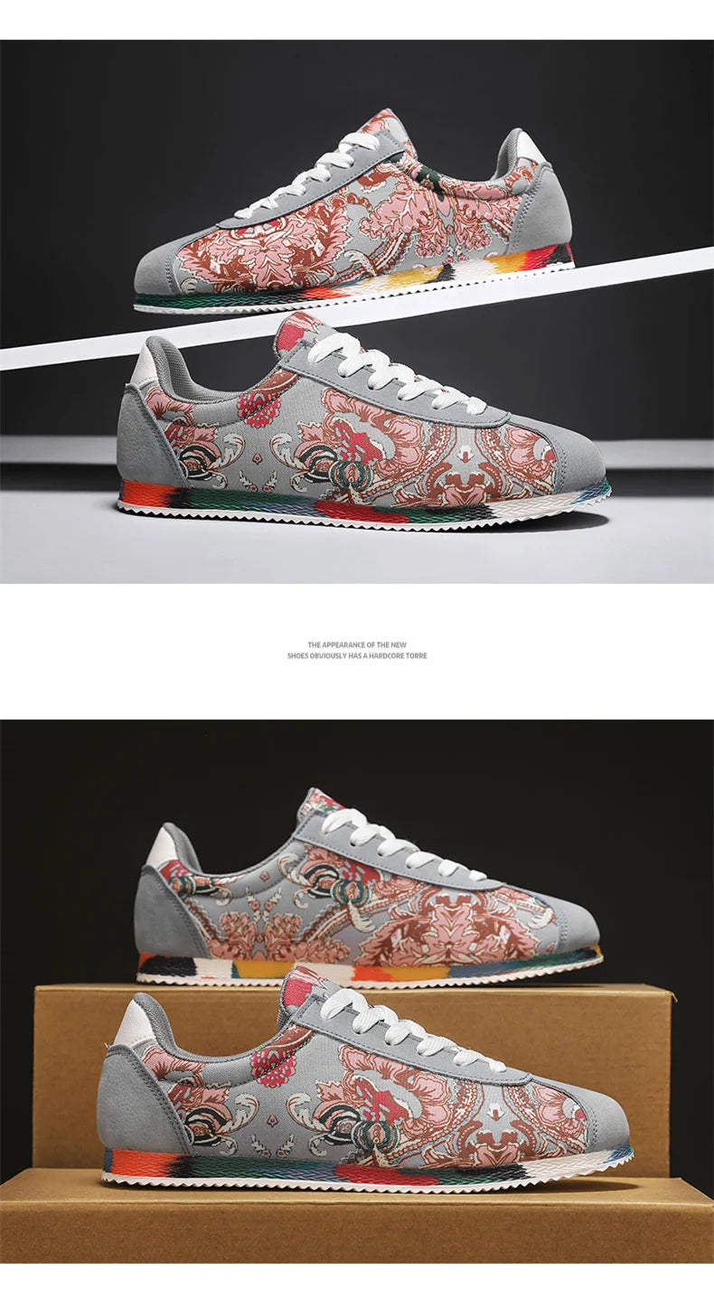 Giày Thể Thao Nam Cao Cấp Da Lộn Thoáng Khí Nhẹ