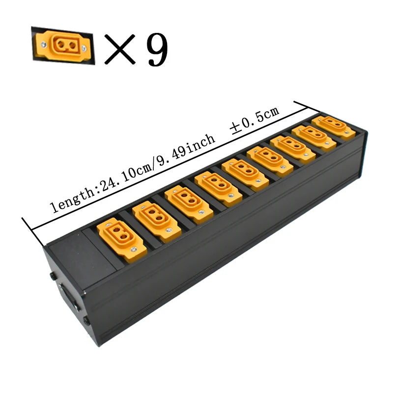 Ổ cắm sạc đa năng XT60 với bộ điều chỉnh 0-250V - Daisan Mart