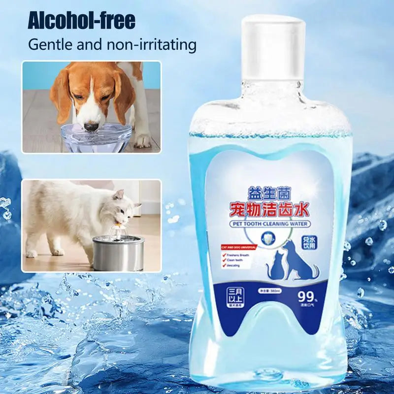 Dog Mouthwash - Deodorizes, gently cleans