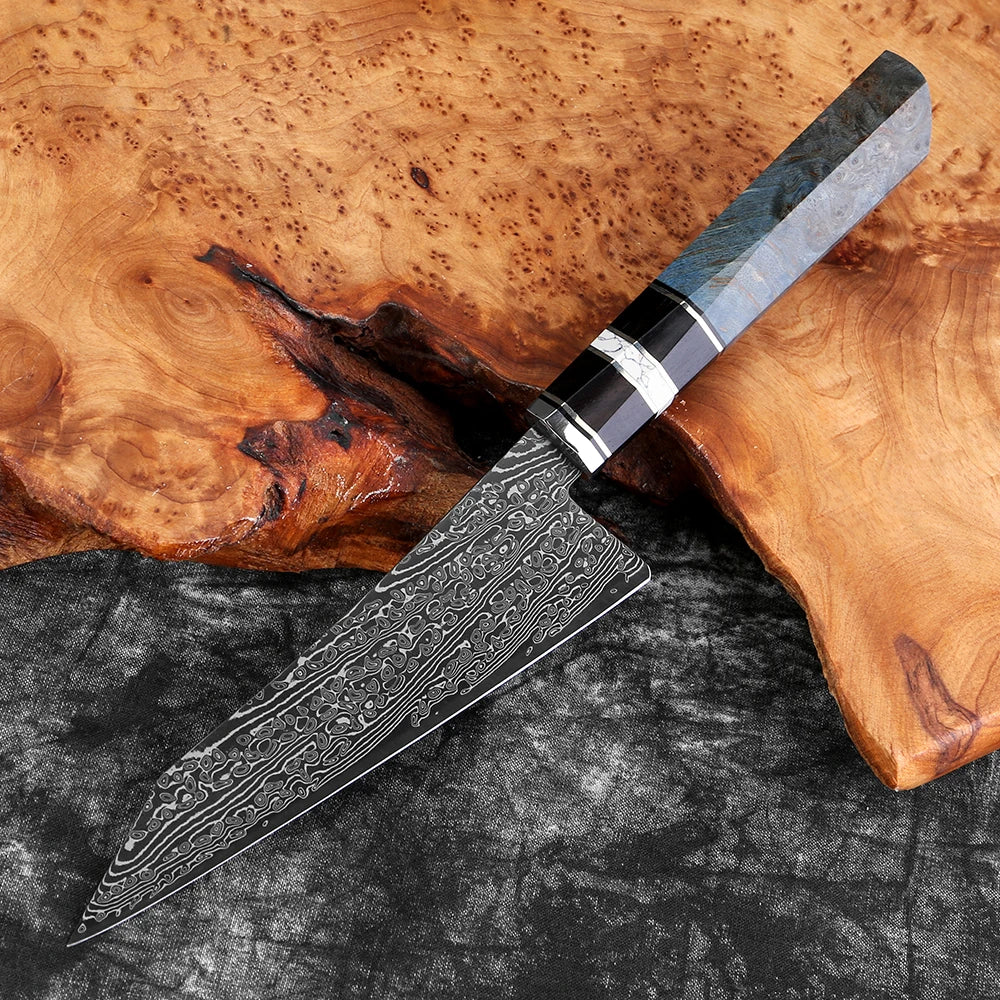 XITUO Damascus Kitchen Knife Set,1-8Piece Professional Knife Sets for Chefs,Japanese Damascus Super Steel Chef Cooking Knife - Daisan Mart