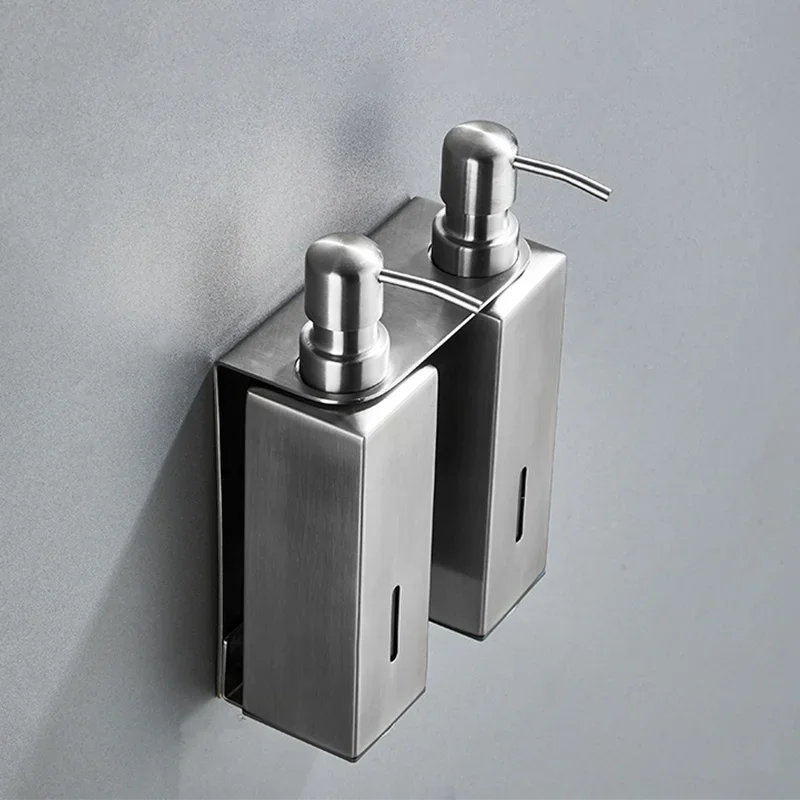 Bình Xà Phòng Inox 200ml Treo Tường Hiện Đại - Daisan Mart