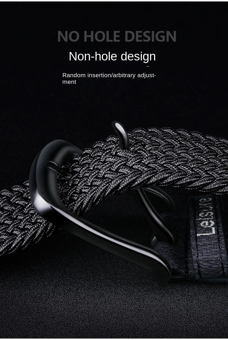 Men's Elastic, Breathable, Multi-Functional Belt