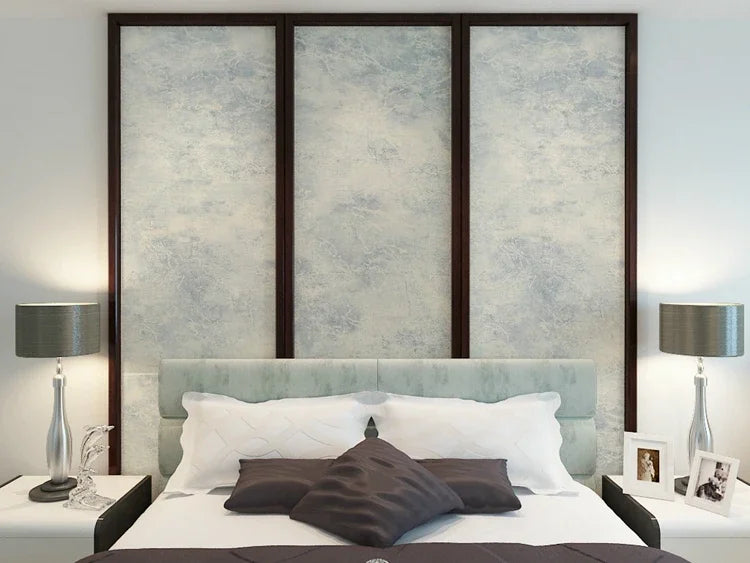 Bronzing Non-Woven Fabric Cement Wallpaper