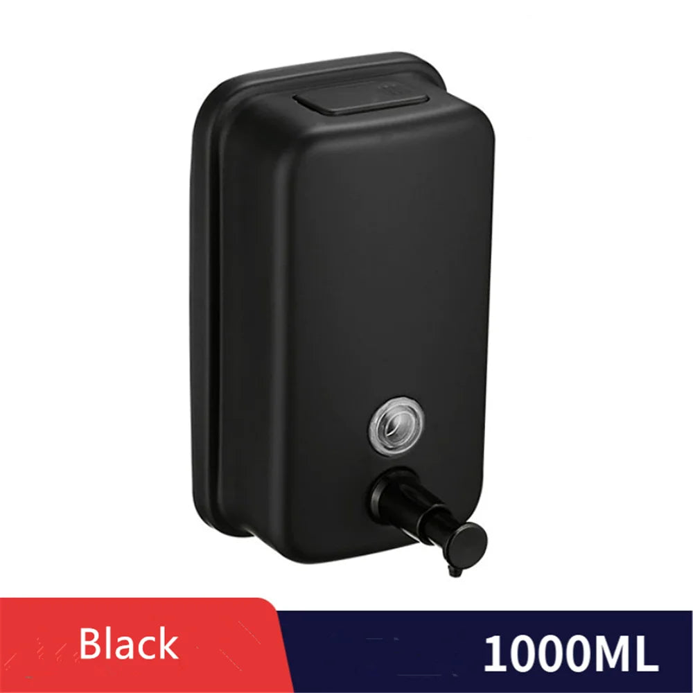 Bình Xà Phòng Treo Tường Inox 304 Mạ Vàng Hồng Cổ - Daisan Mart