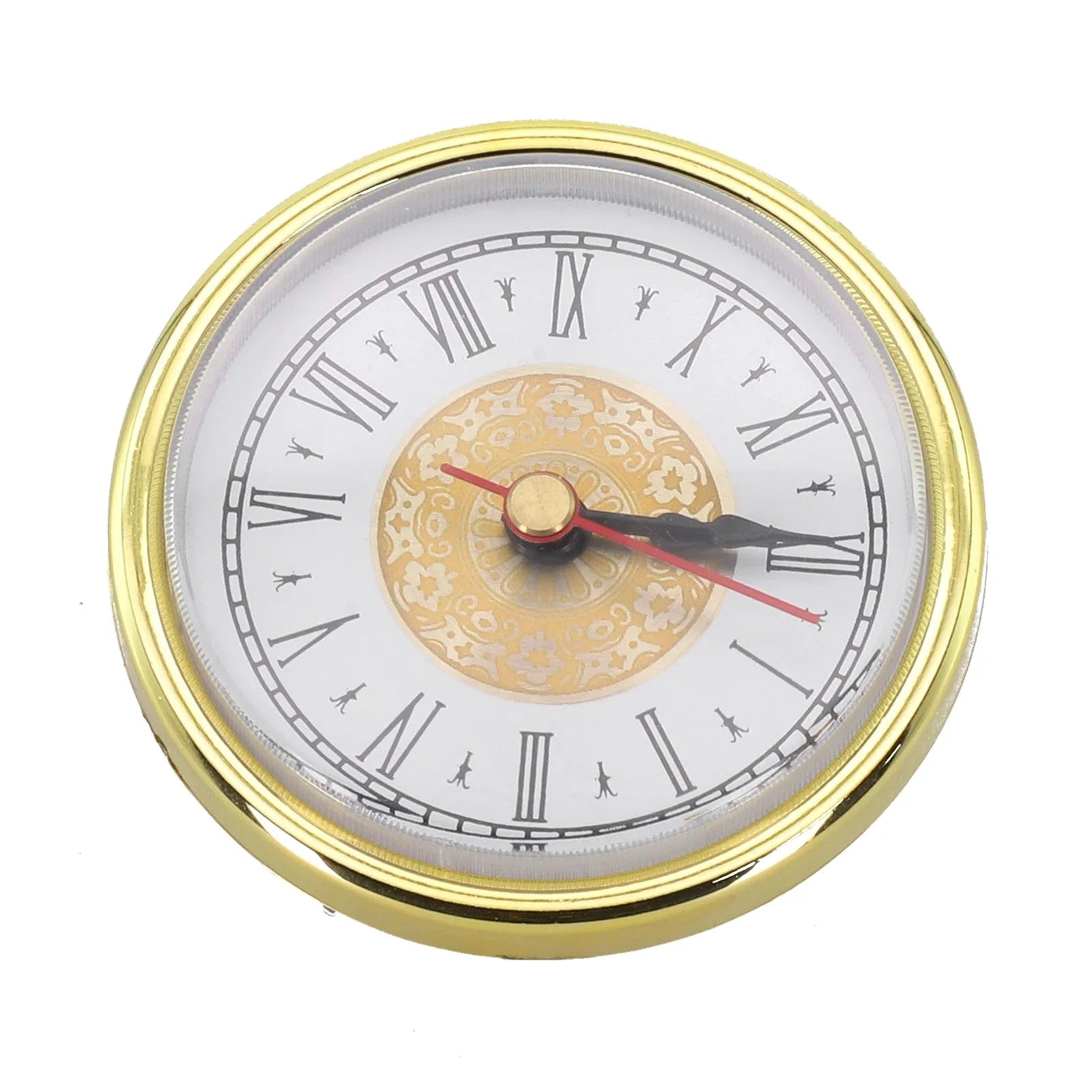 Đồng Hồ Nhôm 65MM Tùy Chỉnh, Viền Cao Su Đen Sang Trọng