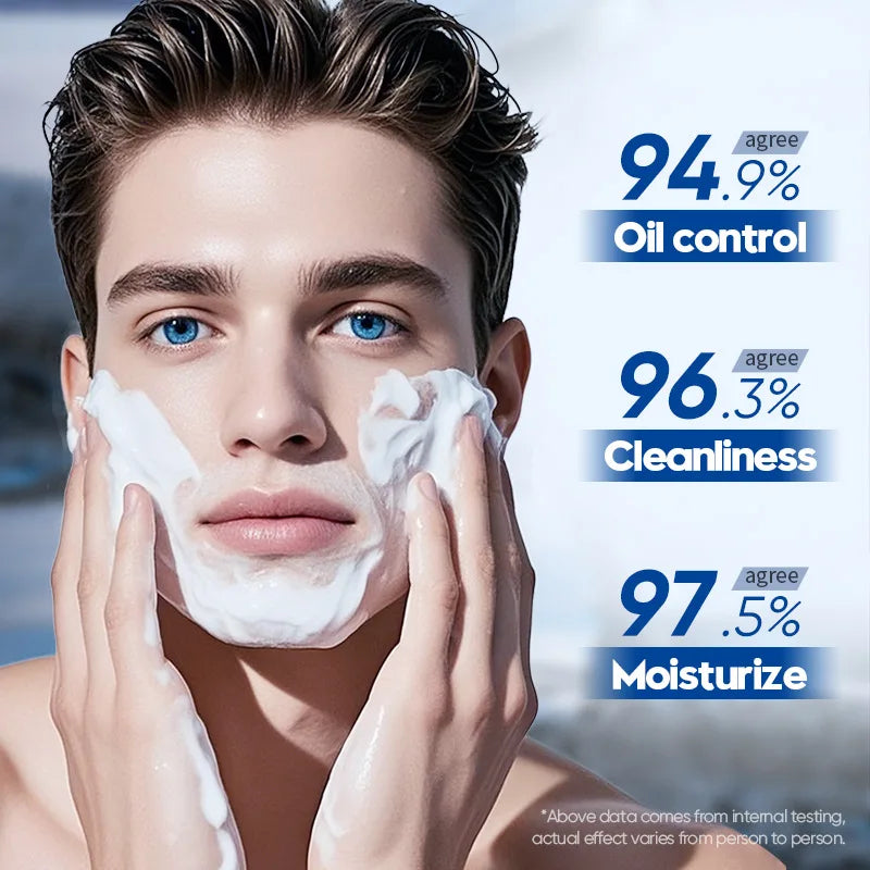 SADOER Sữa Rửa Mặt Nam Kiểm Soát Dầu & Dưỡng Ẩm