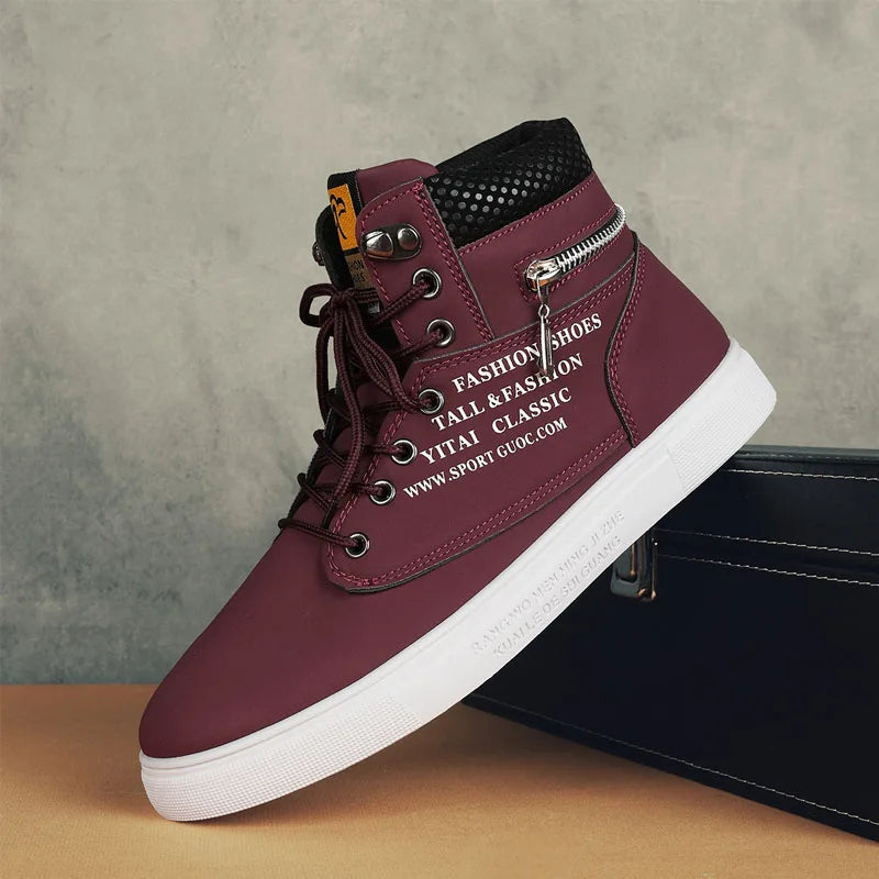 Men's Breathable High-Top Surfing Sneakers