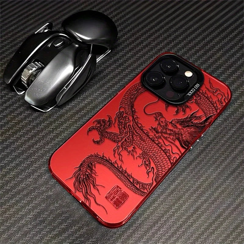 Ốp Lưng Nam XR Đen Mờ Dòng iPhone 16/15/14/13 Pro