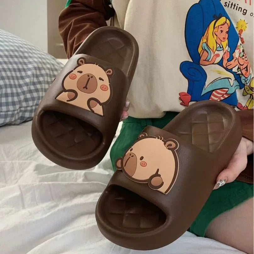 Dép Nữ Kapibara Mây Dễ Thương Đi Biển Nhà êm