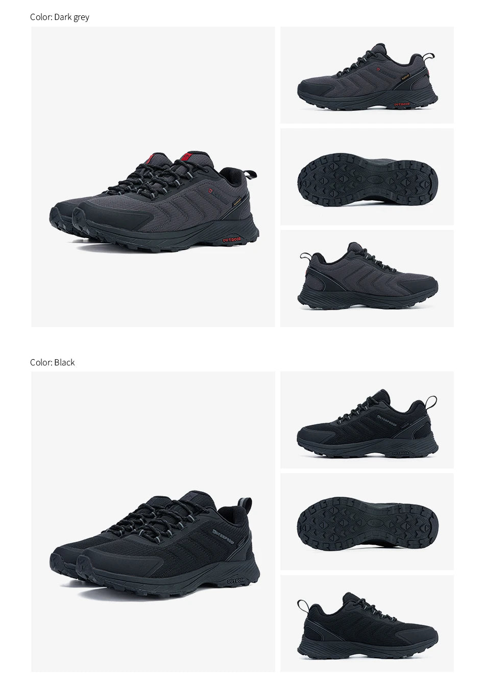 Giày Leo Núi Nam Baasploa Chống Trượt Kháng Nước