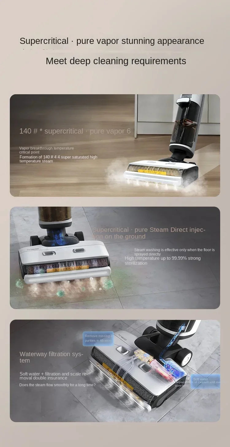 Máy Lau Sàn Hơi Nước Không Dây TINECO Steam2.0 - Daisan Mart