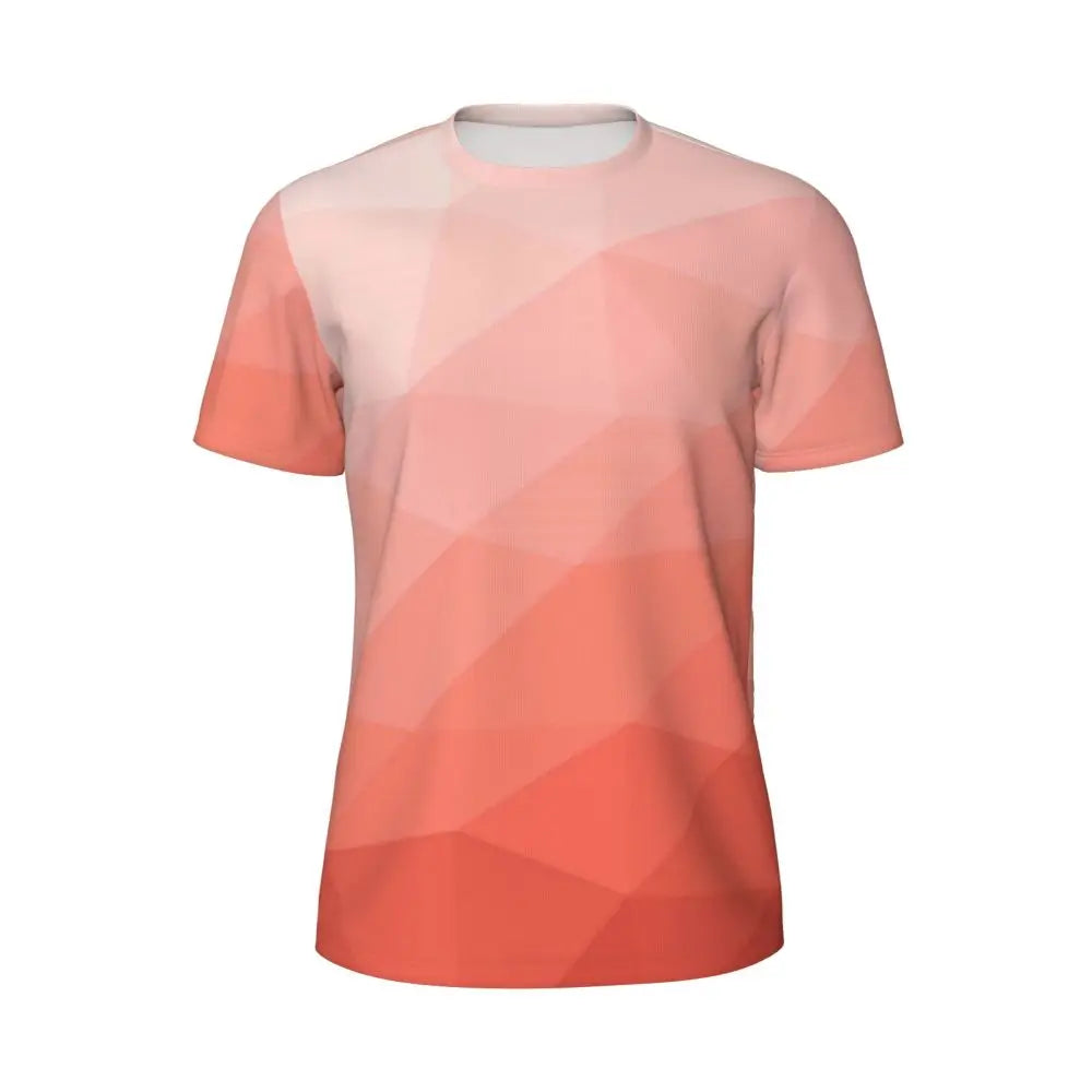 Áo Thun Nam Ombre Tím Hồng Thời Trang Hè Đầy Phong Cách