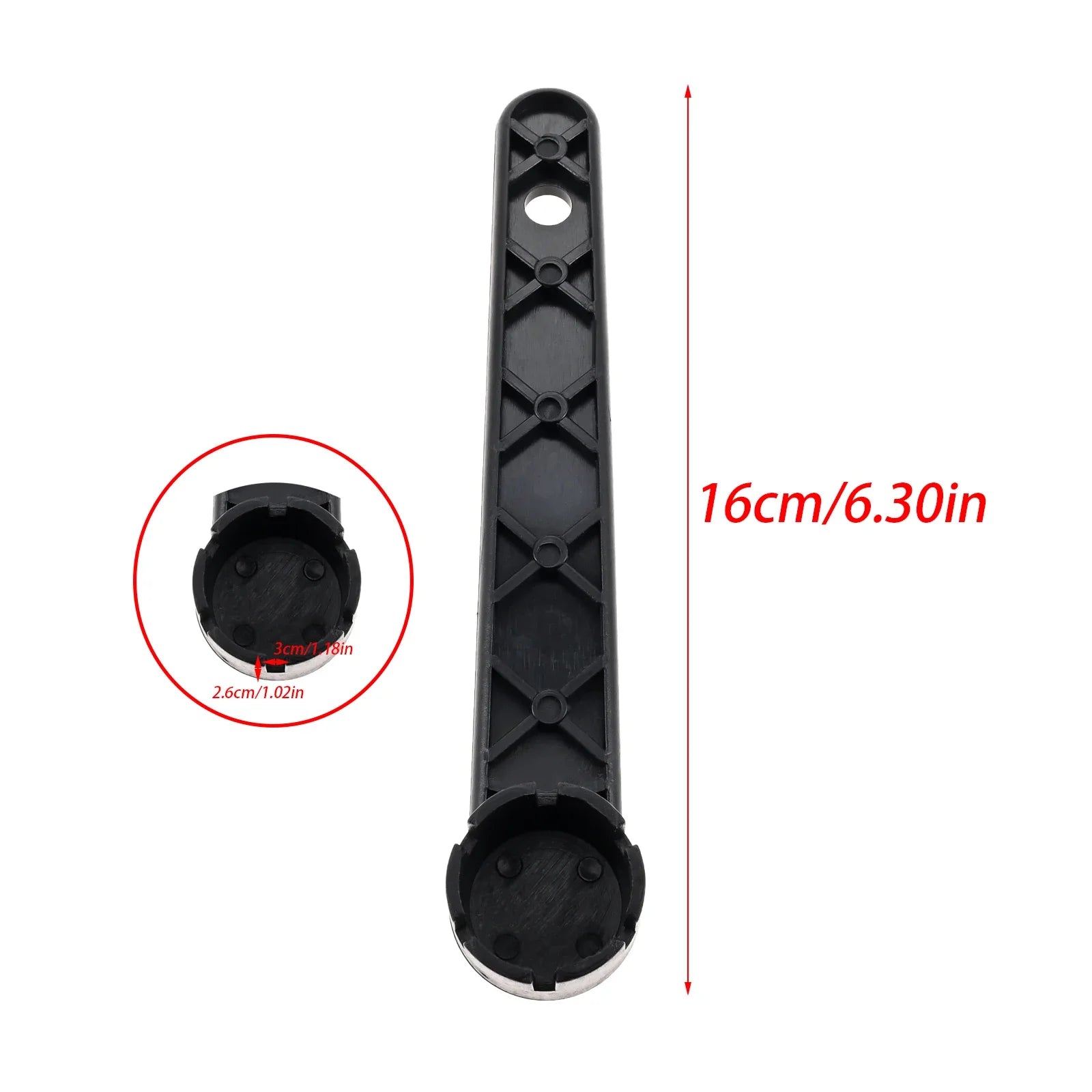 6-Groove 8-Groove Boat Raft Air Valve Wrench Spanner Tightening Tool for Inflatable Boat SRaft Airbed SUP Dinghy Kayak Canoe 1pc