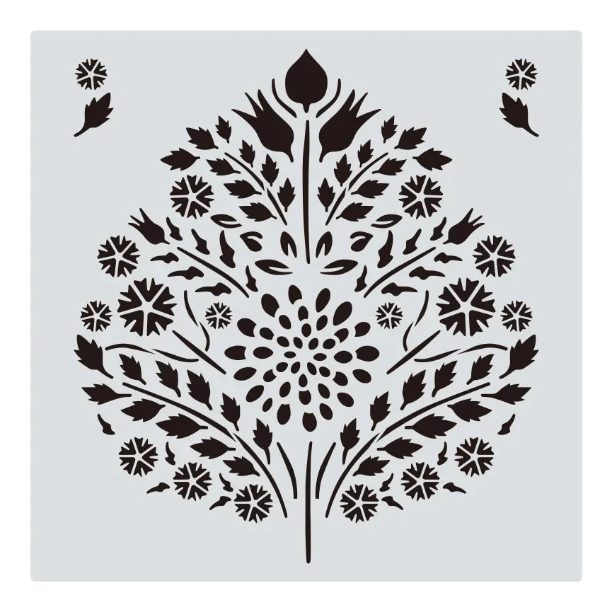 1Pcs 30*30cm Geometric Mandala DIY Layering Stencils Wall Painting Scrapbook Coloring Embossing Album Decorative Template