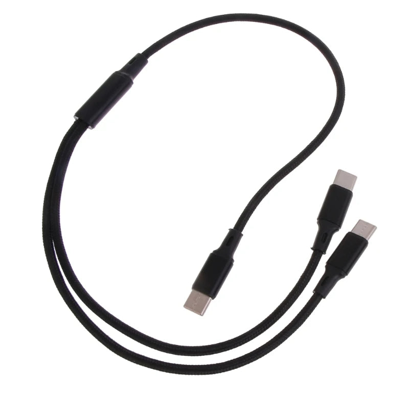 Cáp Sạc Đa Năng 2in1 USB-C Tốc Độ Cao - Daisan Mart