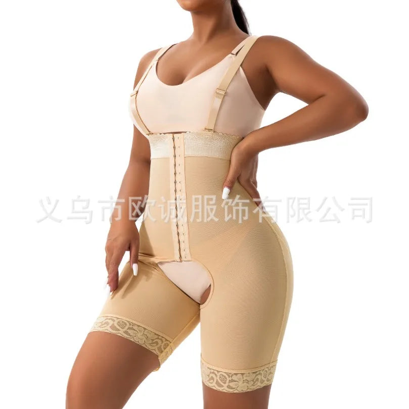 Woman Shapewear Slimming Sheath Shaper Body Flat Belly Binder Flat Belly Push Up Buttock Enhancer Lifter Butt Hip Bodysuit Fajas - Daisan Mart