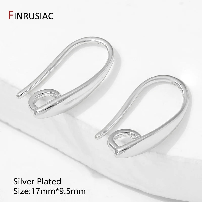 14K Gold Plated Earring Hooks - DIY Jewelry Making Accessories