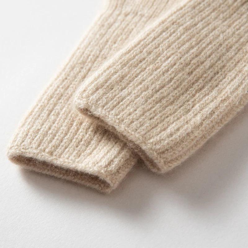 Găng Tay Nữ Len Cashmere Mềm Ấm, Cảm Ứng Mùa Đông - Daisan Mart