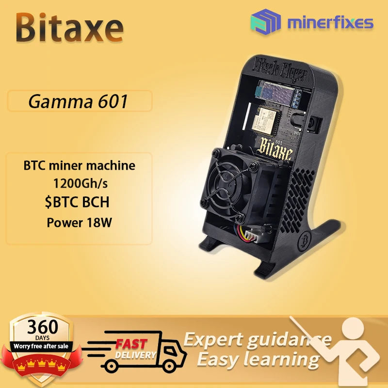 Máy đào Bitaxe Gamma 601 - 1.2TH/S, 18W, Solo BTC - Daisan Mart
