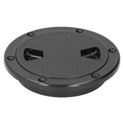 4inch Boat Deck Plate ABS Round AntiUV Inspection Hatch Cover Marine Accessory