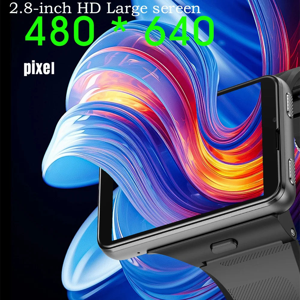 Đồng Hồ Thông Minh 4G Android 11, Camera Kép, GPS