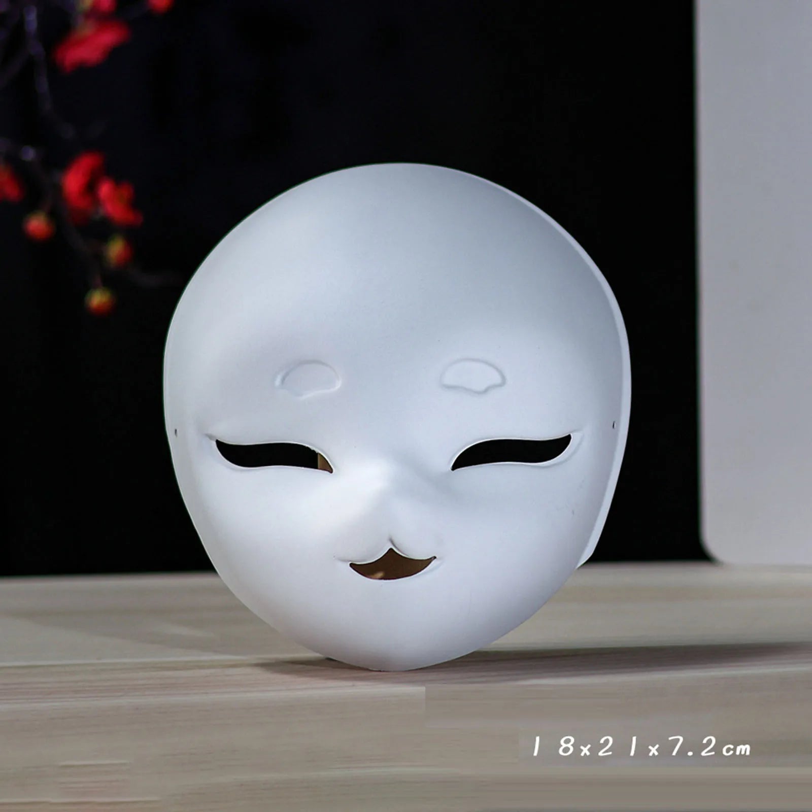 Mặt Nạ Trắng DIY Vẽ Trang Trí Hóa Trang Halloween