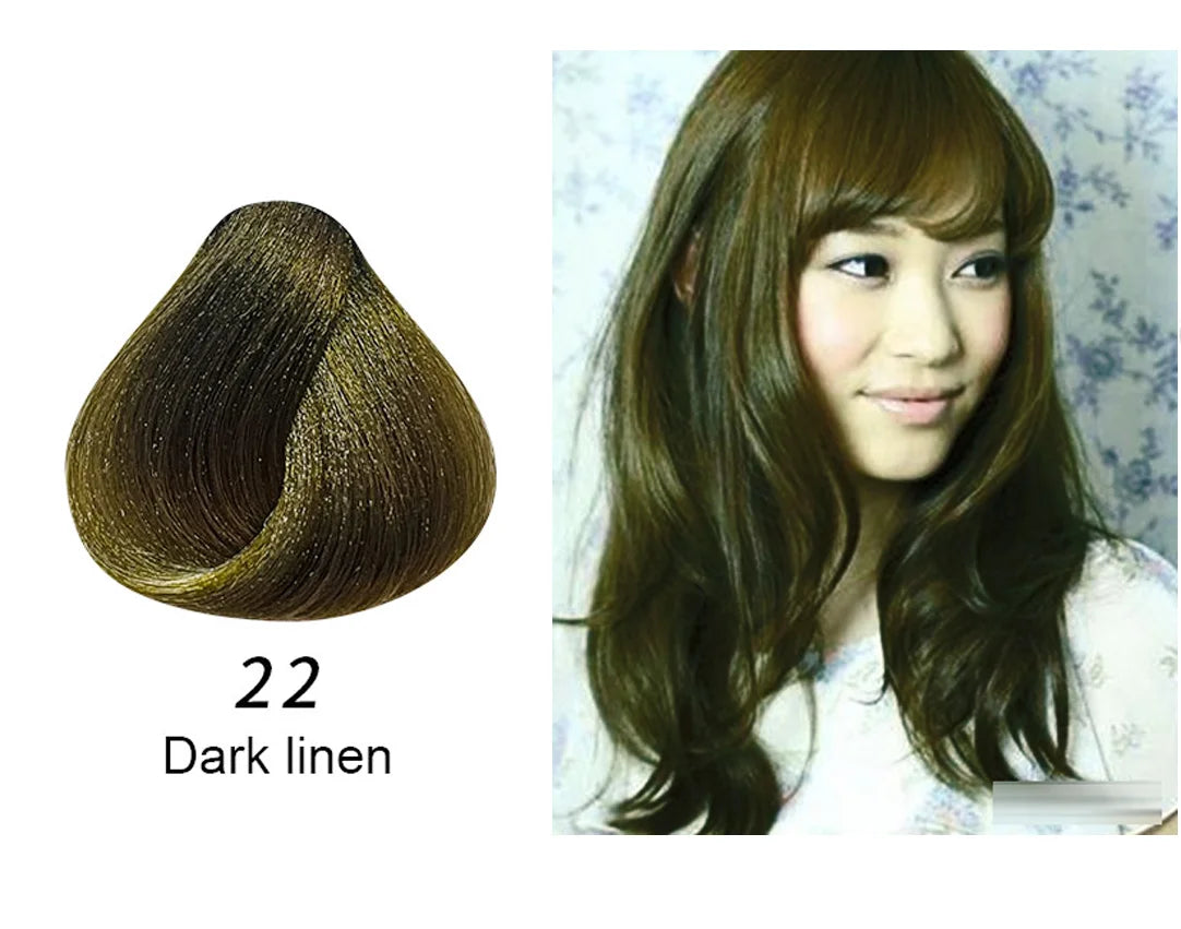 Dầu Gội Nhuộm Nâu Tự Nhiên Mokeru Bền Màu