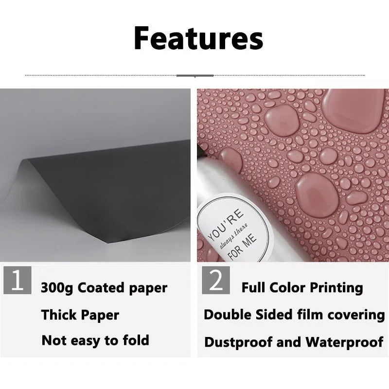 Photography Backdrops Wallpaper 57*87cm 2sides Solid Color Photo Background Props for Photo Studio Newborn Product Photographic - Daisan Mart