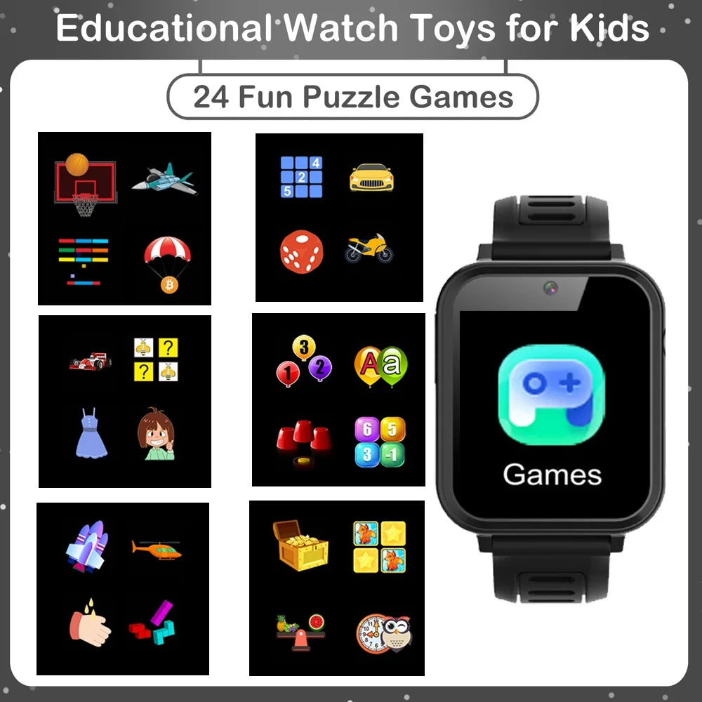 Kids Smart Watch 24 Games &amp; MP3 Music