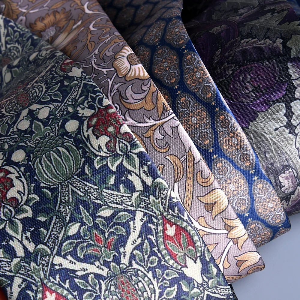 Cà vạt lụa cổ điển hoa 8cm - Quý ông lịch lãm