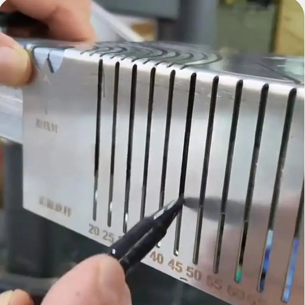 Arc Marking Ruler Right Angle Construction Arc Marking Tool Ergonomic Parallel Drawing Tool 90 Degree Folding Ruler