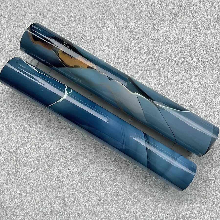 PVC Self-Adhesive Stone Pattern Wallpaper for Kitchen Decoration