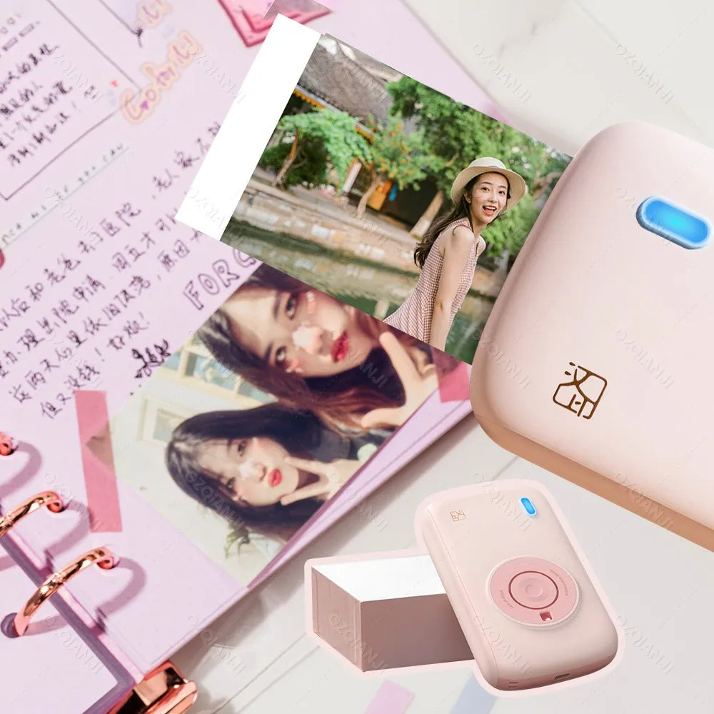 Máy In Ảnh Mini CP2100 Bluetooth 300dpi 2x3 Inch - Daisan Mart