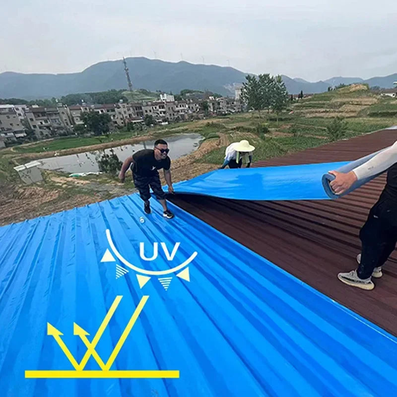 PVC Anti-aging Material Waterproof Tape for Metal & Wave Tile Roof Wall Cracks UV & Heat Resistant Durable Roof Repair Tape