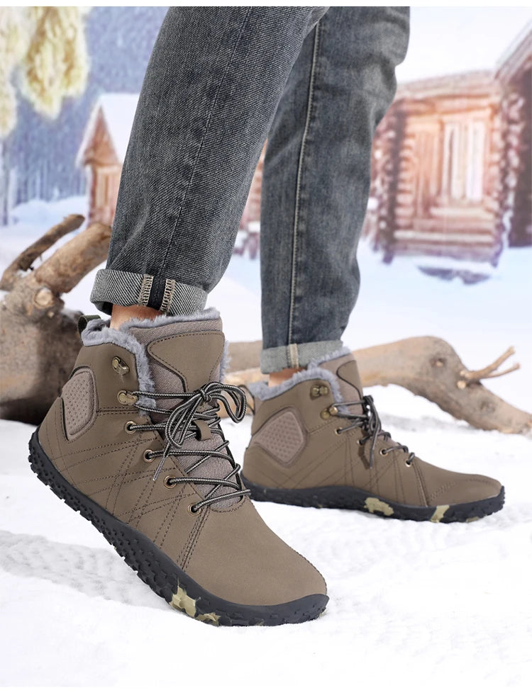 Zero Drop Warm Waterproof Unisex Winter Shoes