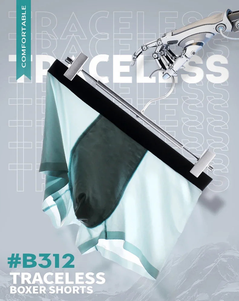 Quần lót nam 3PC, thoáng khí, phong cách cá tính.