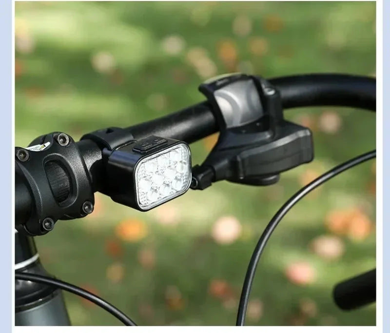 BUCKLOS LED Waterproof USB Bicycle Light 1100mAh