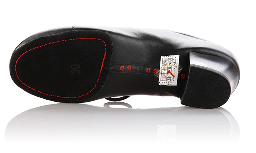 Men's Latin Dance Shoes Canvas Soft Sole 4.5cm