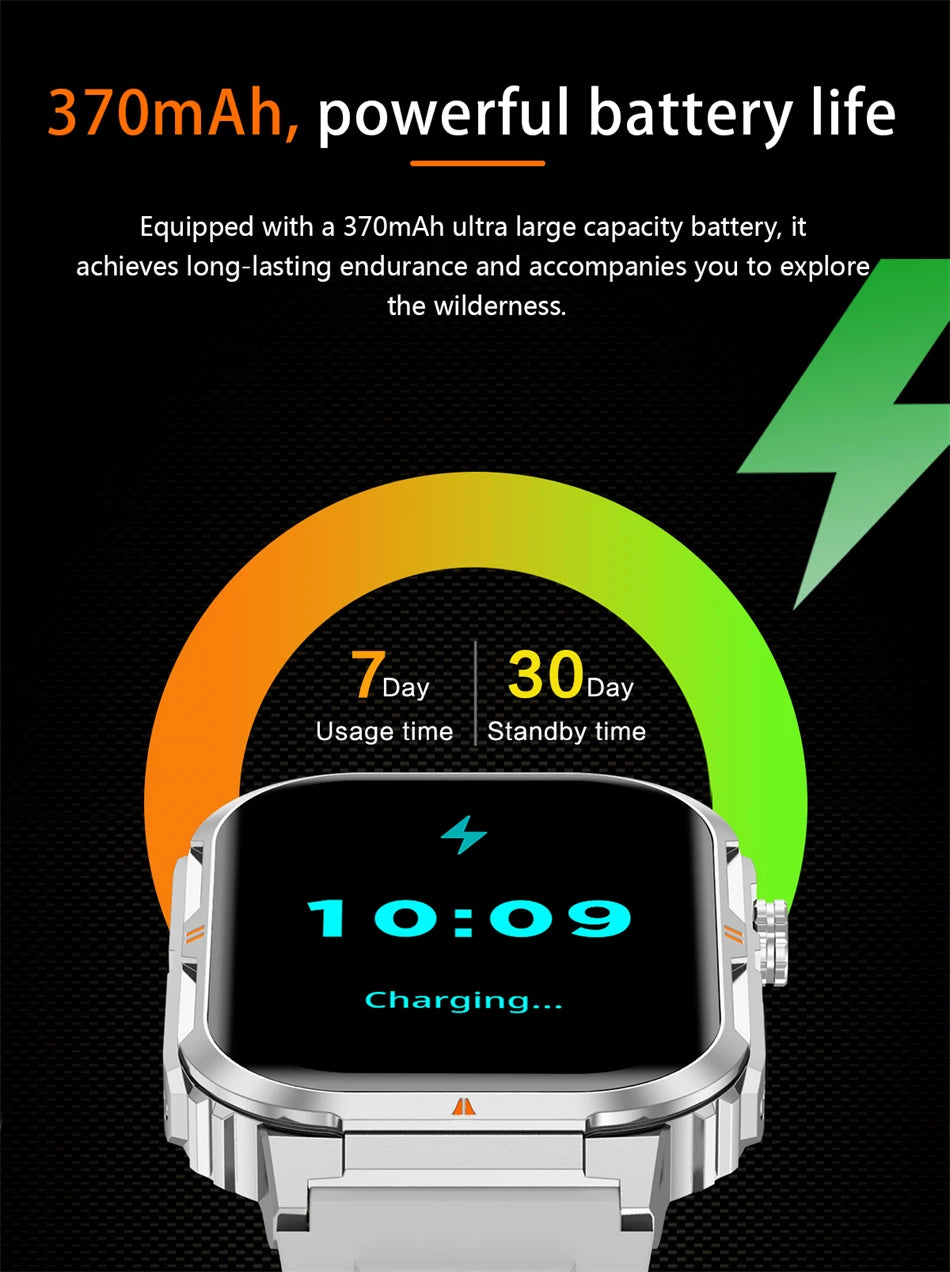 Đồng Hồ Thông Minh LIGE 2.01'' Chống Nước Thể Thao - Daisan Mart