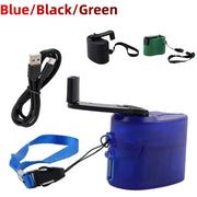 USB Hand Crank Charger For Outdoor Phones